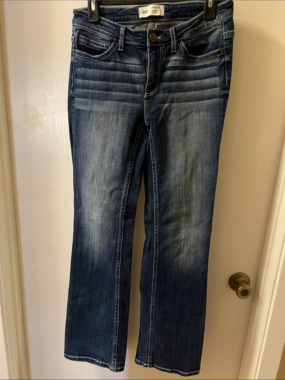 BKE Dark Indigo Bootcut Jeans